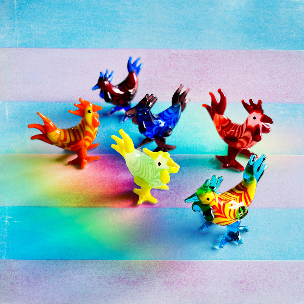 Mini Roosters: 6pc