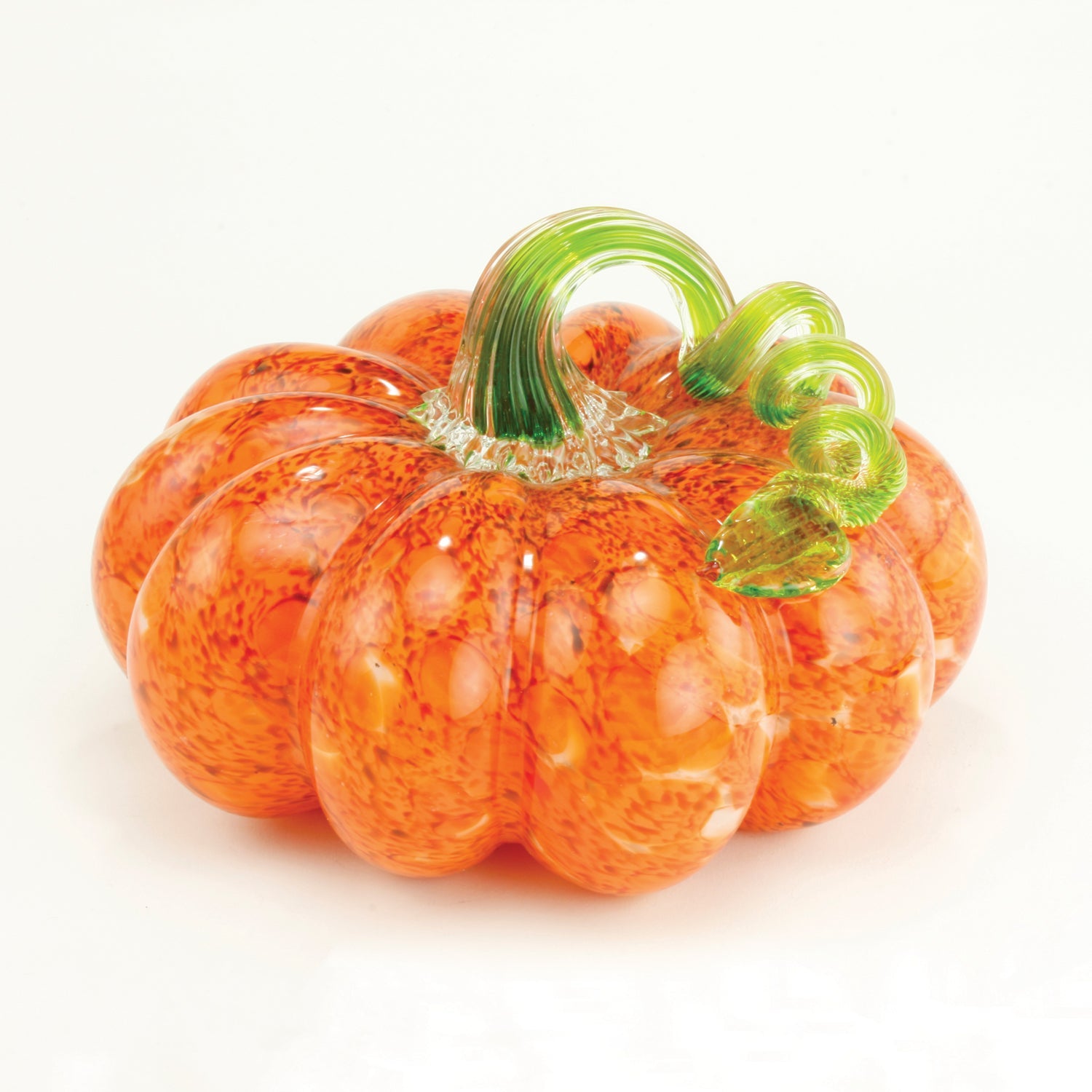 Orange Mosaic Pumpkin Small