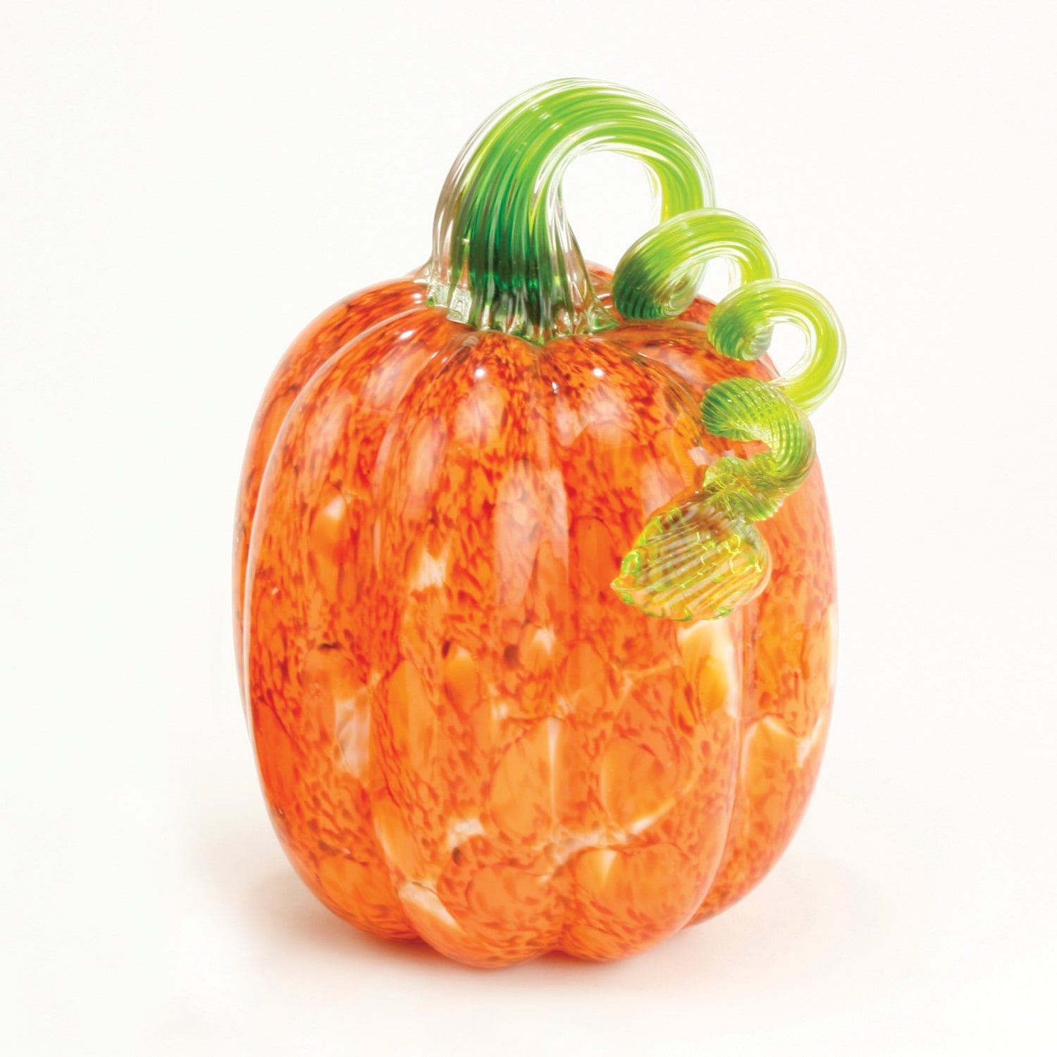 Orange Mosaic Pumpkin Tall